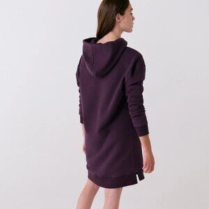 NEW Lole Icon Hoodie Dress in fig for women 1225 3s7